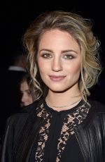 DIANA AGRON at Elie Saab Fashion Show in Paris 03/05/2016
