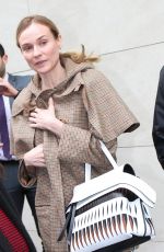 DIANE KRUGER Arrives at RTL Radio in Paris 03/30/2016
