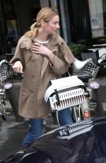 DIANE KRUGER Arrives at RTL Radio in Paris 03/30/2016