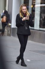 DIANE KRUGER Out and About in New York 03/23/2016