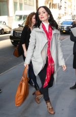 ELIZA DUSHKU Out and About in New York 03/16/2016