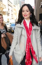 ELIZA DUSHKU Out and About in New York 03/16/2016
