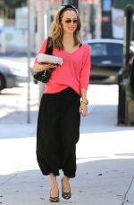ELIZA DUSHKU Out for Lunch in Los Angeles 03/03/2016
