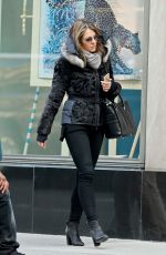 ELIZABETH HURLEY Out and About in New York 03/09/2016