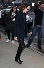 ELLEN APGE Leaves Her Hotel in New York 03/08/2016