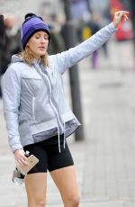 ELLIE GOULDING Leaves a Gym in London 03/15/2016