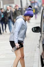 ELLIE GOULDING Leaves a Gym in London 03/15/2016