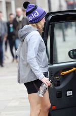 ELLIE GOULDING Leaves a Gym in London 03/15/2016