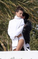 EMILY RATAJKOWSKI on the Set of a Photoshoot in Malibu 03/29/2016