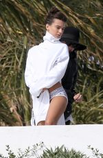 EMILY RATAJKOWSKI on the Set of a Photoshoot in Malibu 03/29/2016