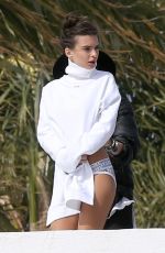EMILY RATAJKOWSKI on the Set of a Photoshoot in Malibu 03/29/2016