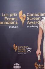 EMILY VANCAMP at 2016 Canadian Screen Awards in Toronto 03/13/2016