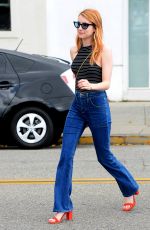 EMMA ROBERTS in Jeans Out in  Beverly Hills 03/29/2016