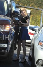 EMMA ROBERTS Leaves Fred Segal in Los Angeles 03/16/2016