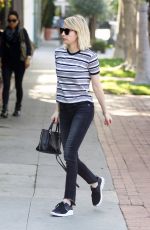 EMMA ROBERTS Out and About in Los Angeles 03/15/2016