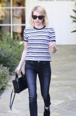 EMMA ROBERTS Out and About in Los Angeles 03/15/2016