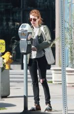 EMMA ROBERTS Out and Abut in Los Angeles 03/26/2016