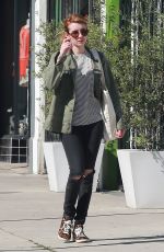 EMMA ROBERTS Out and Abut in Los Angeles 03/26/2016