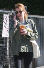 EMMA ROBERTS Out and Abut in Los Angeles 03/26/2016