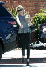 EMMA ROBERTS Out in Los Angeles 03/23/2016