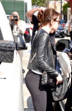 EMMA STONE Leaves a Gym in Los Angeles 03/30/2016