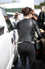 EMMA STONE Leaves a Gym in Los Angeles 03/30/2016