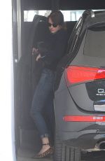 EMMA STONE Out and About in Beverly Hills 03/08/2016
