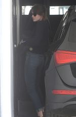 EMMA STONE Out and About in Beverly Hills 03/08/2016