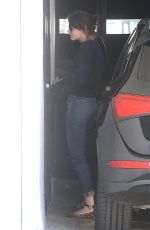 EMMA STONE Out and About in Beverly Hills 03/08/2016