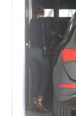 EMMA STONE Out and About in Beverly Hills 03/08/2016