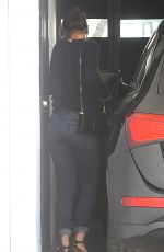 EMMA STONE Out and About in Beverly Hills 03/08/2016
