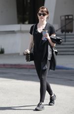 EMMA STONE Out and About in Los Angeles 03/09/2016