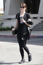 EMMA STONE Out and About in Los Angeles 03/09/2016