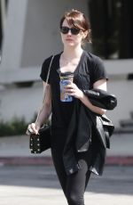 EMMA STONE Out and About in Los Angeles 03/09/2016