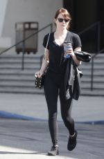 EMMA STONE Out and About in Los Angeles 03/09/2016