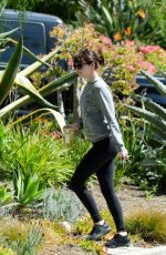 EMMA STONE Out and About in Los Angeles 03/22/2016