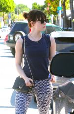 EMMA STONE Out in West Hollywood 03/24/2016