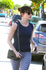 EMMA STONE Out in West Hollywood 03/24/2016