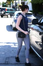 EMMA STONE Out in West Hollywood 03/24/2016