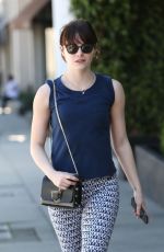 EMMA STONE Out in West Hollywood 03/24/2016