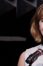 EMMA WATSON at Heforshe Art Week Launch at Public Theater in New York 03/08/2016