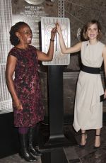EMMA WATSON Lights Empire State Building for International Women