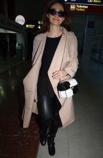 EMMY ROSSUM at Charles De Gaulle Airport in Paris 03/02/2016