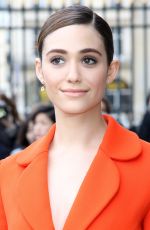 EMMY ROSSUM at Christian Dior Fashion Show at Paris Fashion Week 03/04/2016