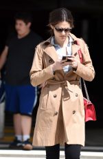 EMMY ROSSUM at LAX Airport in Los Angeles 03/21/2016