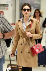 EMMY ROSSUM at LAX Airport in Los Angeles 03/21/2016