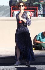 EMMY ROSSUM Out and About in Los Angeles  03/24/2016