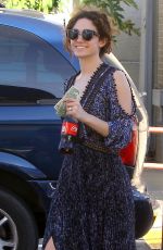 EMMY ROSSUM Out and About in Los Angeles  03/24/2016