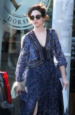 EMMY ROSSUM Out and About in Los Angeles  03/24/2016
