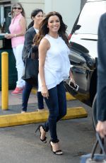 EVA LONGORIA Leaves Cafe Versailles Cuban Restaurant in Miami 03/10/2016